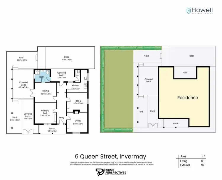 Floorplan of Homely house listing, 6 Queen Street, Invermay TAS 7248