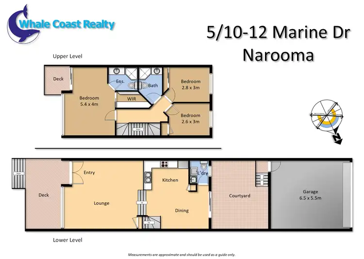 Floorplan of Homely townhouse listing, 5/10 Marine Drive, Narooma NSW 2546