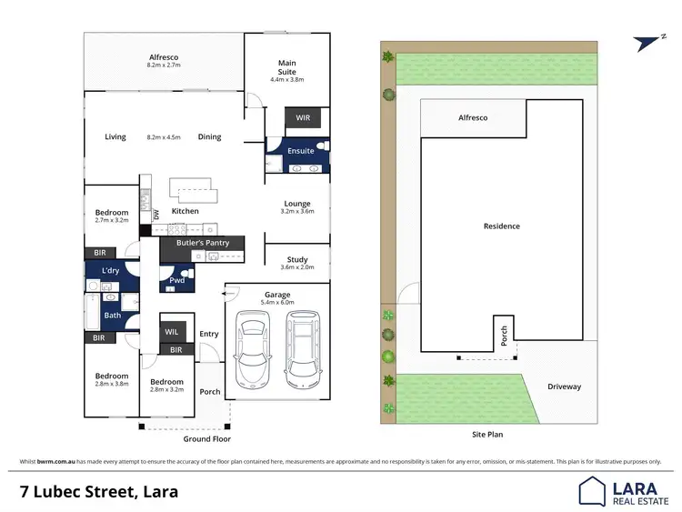 Floorplan of Homely house listing, 7 Lubec Street, Lara VIC 3212