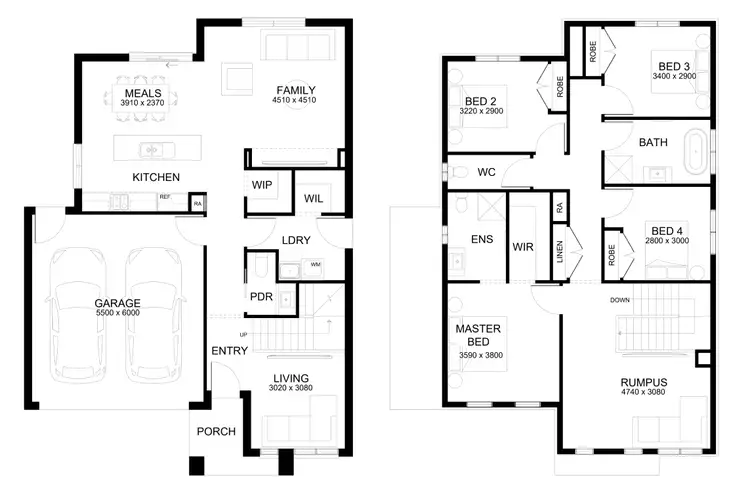 Floorplan of Homely house listing, Lot 6112 Langton Street, Rowville VIC 3178
