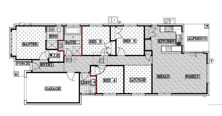 Floorplan of Homely house listing, 25 Hickory Circuit, Mount Barker SA 5251