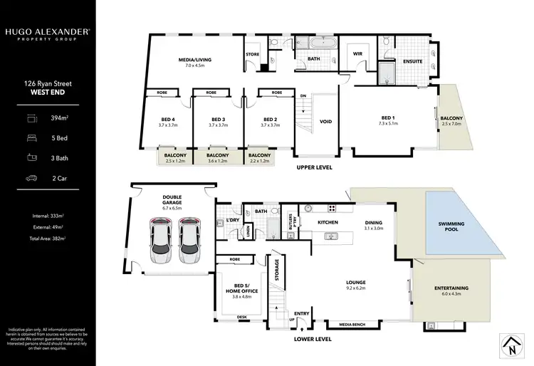 Floorplan of Homely house listing, 126 Ryan Street, West End QLD 4101