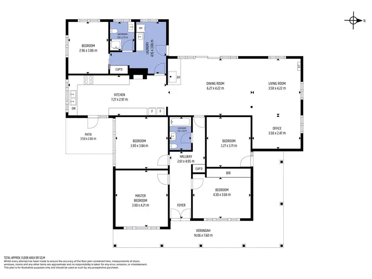 Floorplan of Homely rural property listing, 379 Ancona Road, Ancona VIC 3715