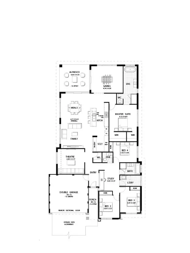 Floorplan of Homely house listing, 8 Entwistle Way, Aveley WA 6069