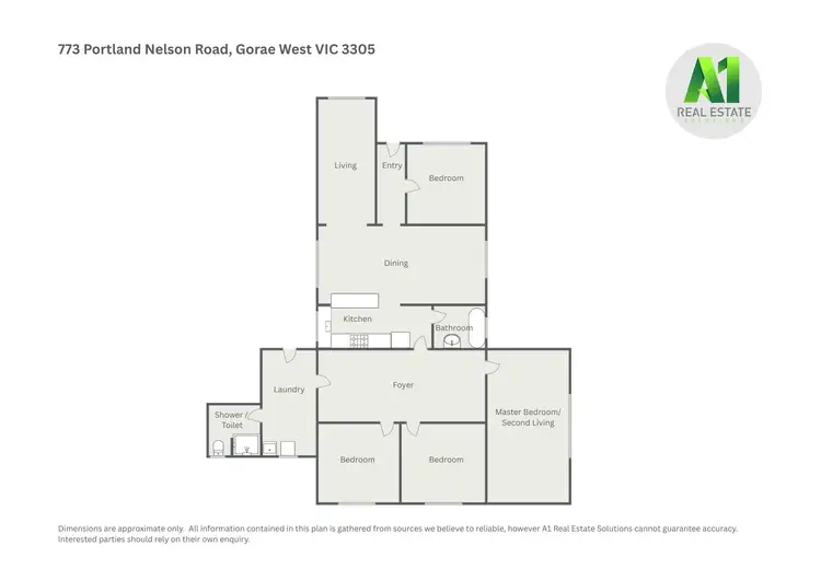 Floorplan of Homely rural property listing, 773 Portland-Nelson Road, Gorae West VIC 3305