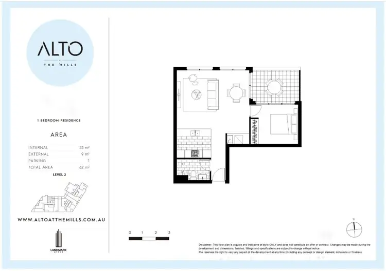 Floorplan of Homely apartment listing, 404/20 Dressler Court, Merrylands NSW 2160