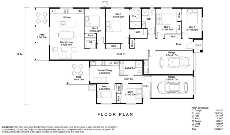 Floorplan of Homely house listing, Address available on request