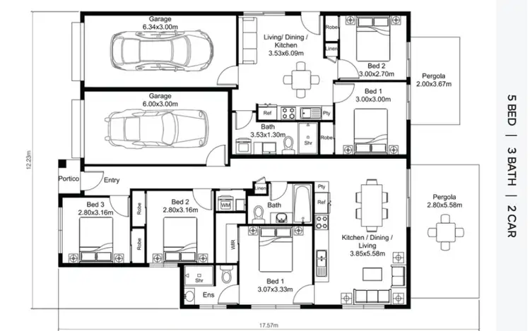 Floorplan of Homely house listing, Address available on request