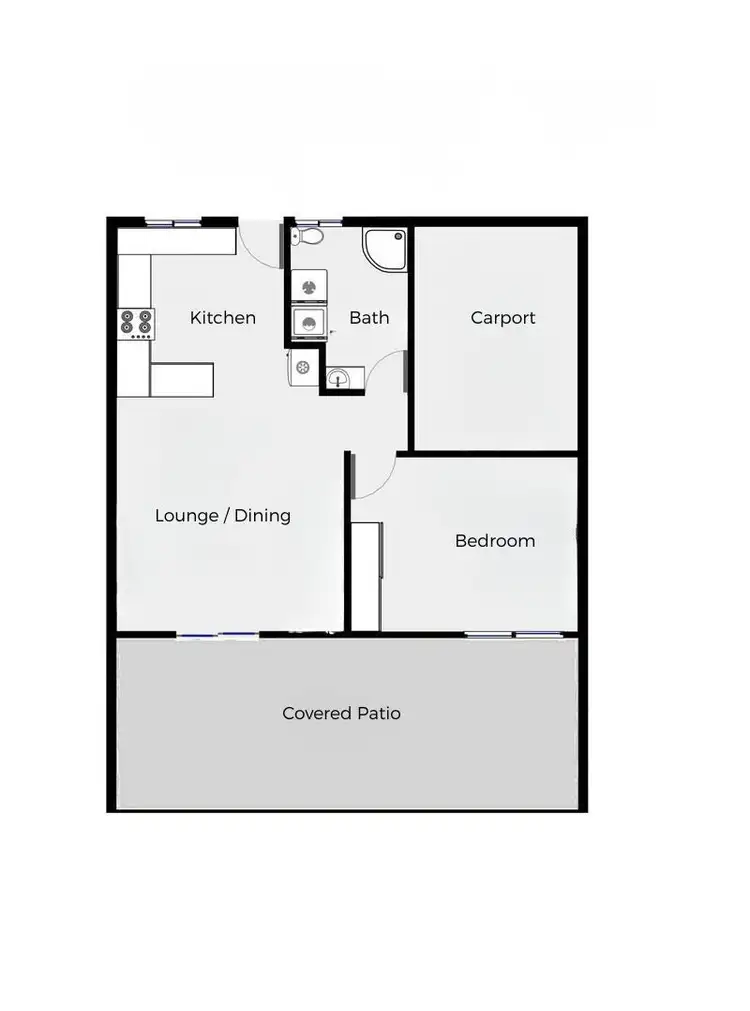 Floorplan of Homely house listing, 13/74-82 Swallow Street, Mooroobool QLD 4870