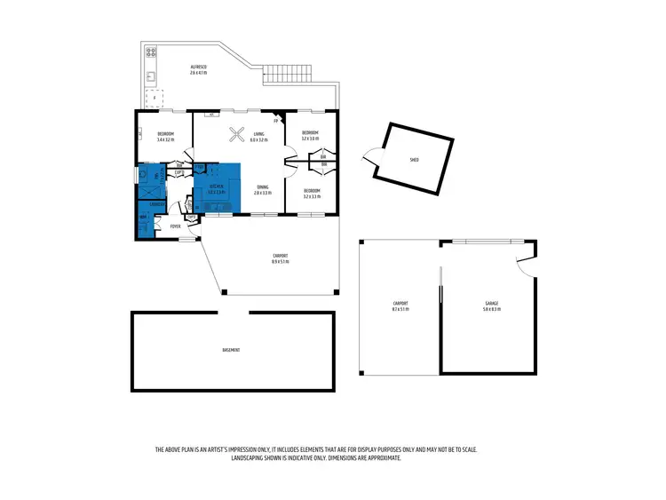 Floorplan of Homely house listing, 11 Anchorage Way, Goughs Bay VIC 3723