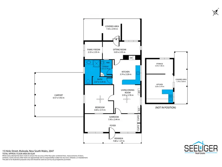 Floorplan of Homely house listing, 15 Hicks Street, Mulwala NSW 2647