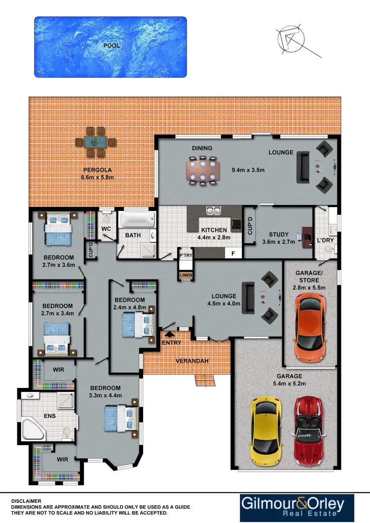 Floorplan of Homely house listing, 37 Greenwood Road, Kellyville NSW 2155
