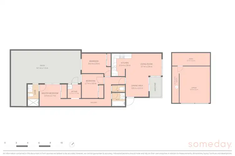 Floorplan of Homely townhouse listing, 19 Rowe Place, Phillip ACT 2606
