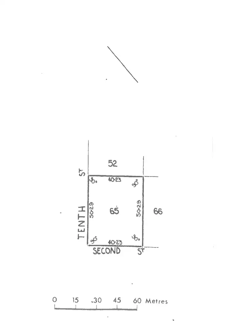 Floorplan of Homely land listing, LOT 65 Second Street, Sapphiretown SA 5222