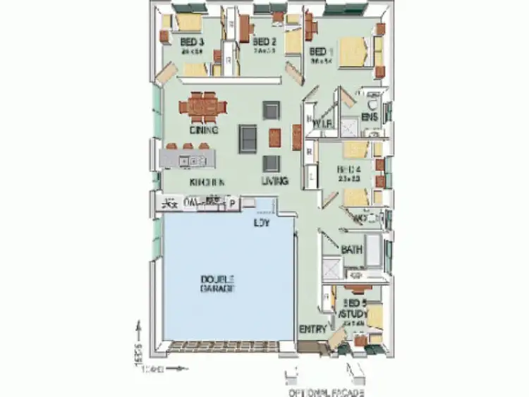 Floorplan of Homely house listing, 8 MacBride Court, Collingwood Park QLD 4301