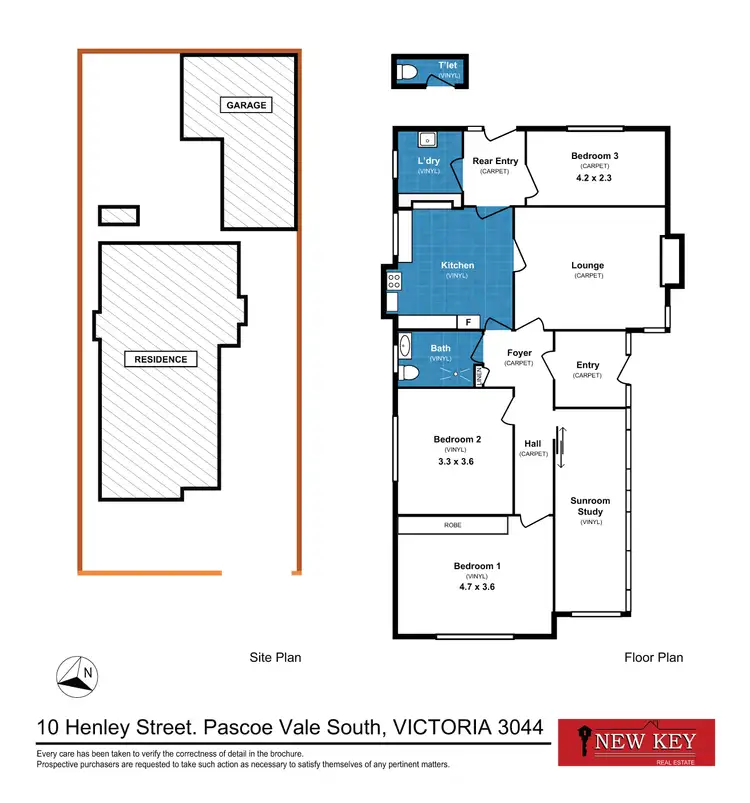 Floorplan of Homely house listing, 10 Henley Street, Pascoe Vale South VIC 3044