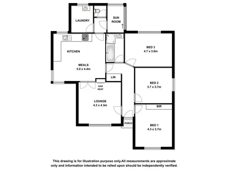Floorplan of Homely house listing, 23 Acacia Street, Mount Gambier SA 5290