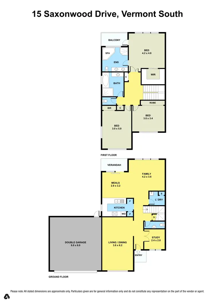 Floorplan of Homely house listing, 15 Saxonwood drive, Vermont South VIC 3133