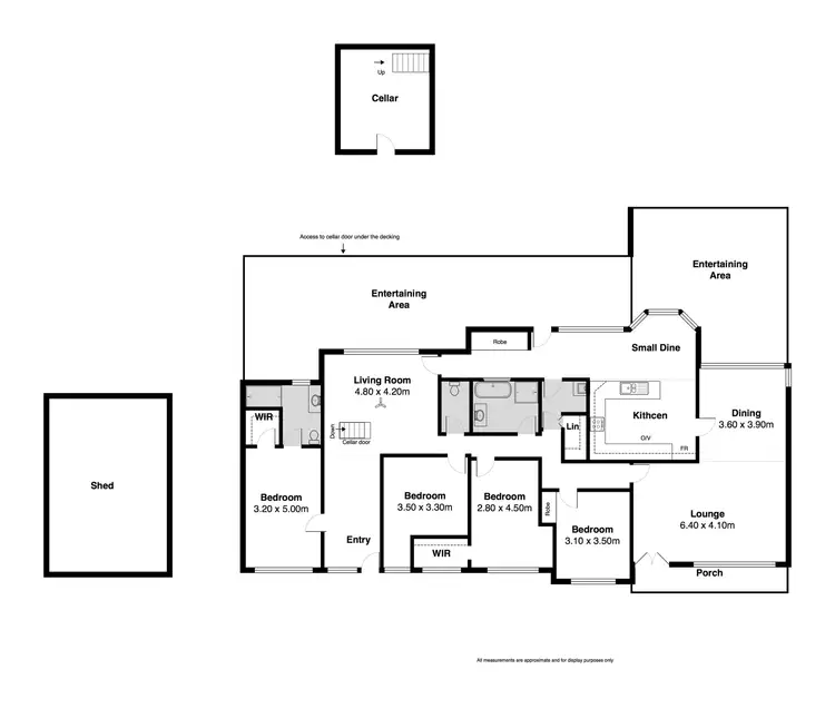 Floorplan of Homely house listing, 100 Cave Ave, Bridgewater SA 5155