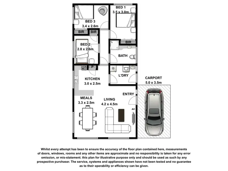 Floorplan of Homely house listing, 60 Gordon Street, Hamilton VIC 3300