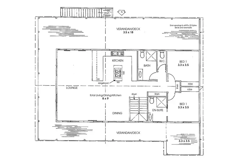 Floorplan of Homely house listing, 39 Whipbird Way, Marion Bay SA 5575