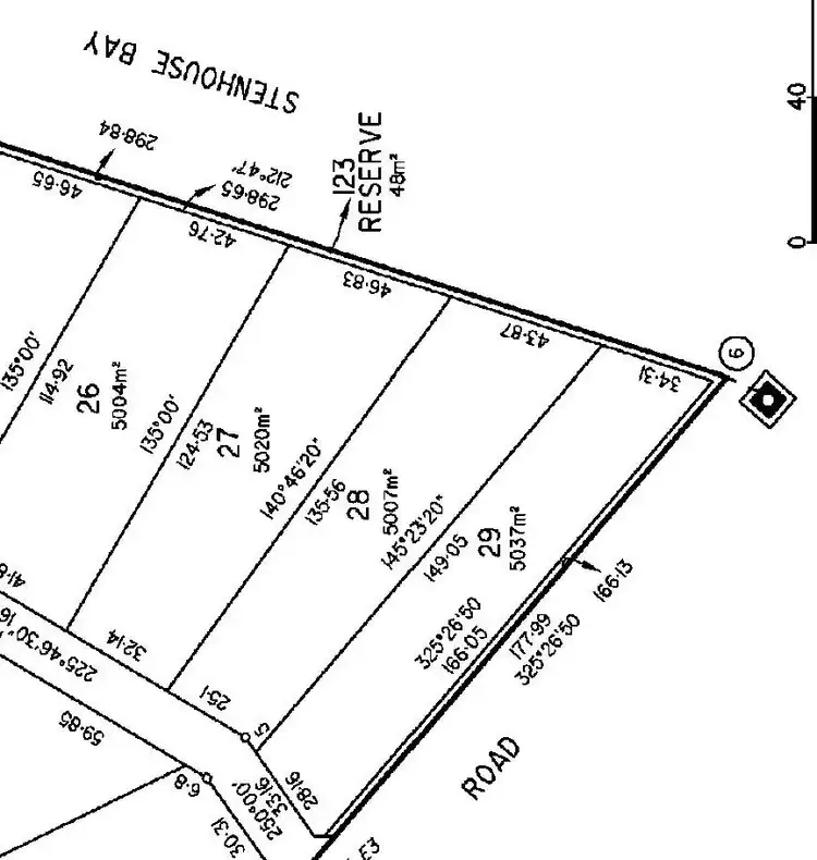Floorplan of Homely land listing, LOT 28/4 Peregrine Drive, Marion Bay SA 5575