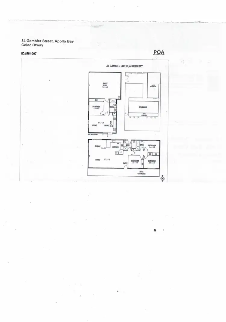 Floorplan of Homely house listing, 34 Gambier Street, Apollo Bay VIC 3233