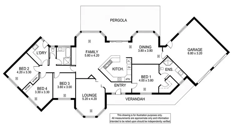 Floorplan of Homely house listing, 14 St Martins Drive, Mount Gambier SA 5290