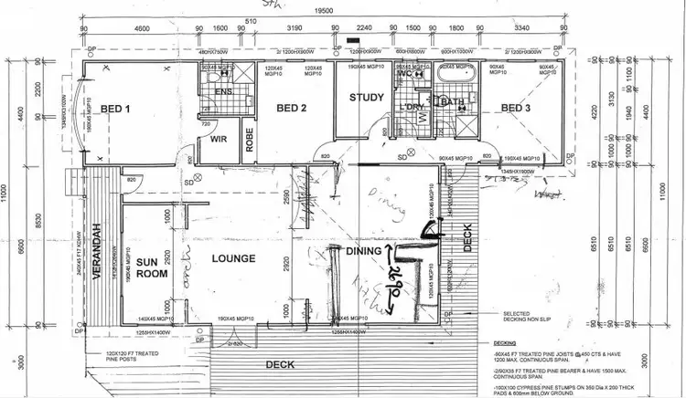 Floorplan of Homely house listing, 34 Franzi Street, Guildford VIC 3451