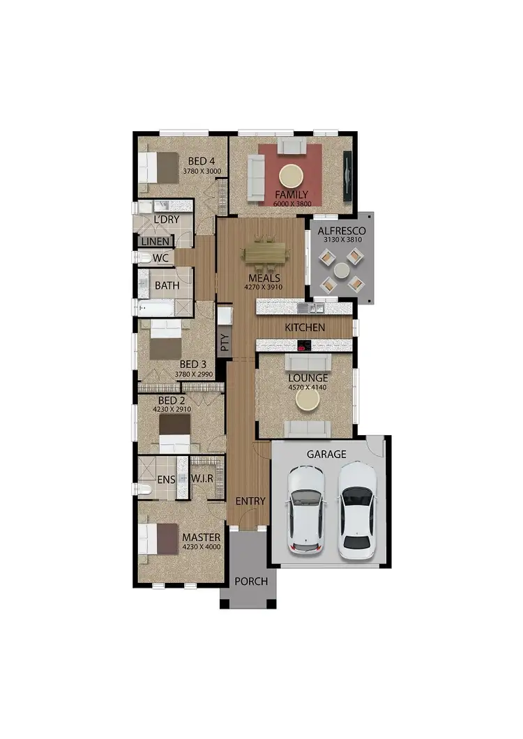 Floorplan of Homely house listing, 37 Fiorelli Boulevard, Cranbourne East VIC 3977