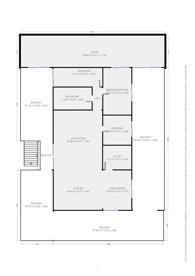 Floorplan of Homely house listing, 221 Casino Street, South Lismore NSW 2480
