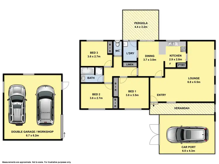 Floorplan of Homely house listing, 29 Latimer Street, Benalla VIC 3672