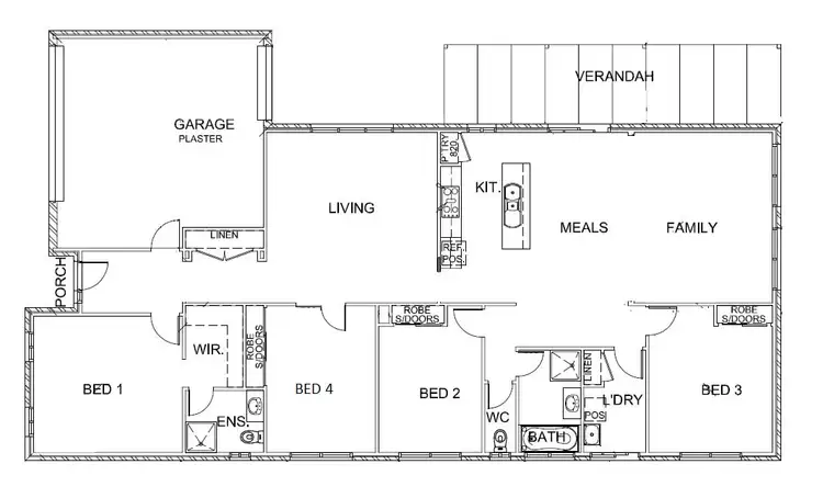 Floorplan of Homely house listing, 16 Salvia Avenue, Pakenham VIC 3810