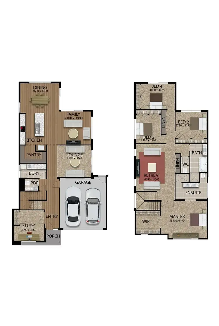 Floorplan of Homely house listing, Lot 180 Fiorelli Boulevard, Cranbourne East VIC 3977