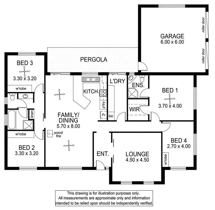 Floorplan of Homely house listing, 10 Heathfield Way, Mount Gambier SA 5290