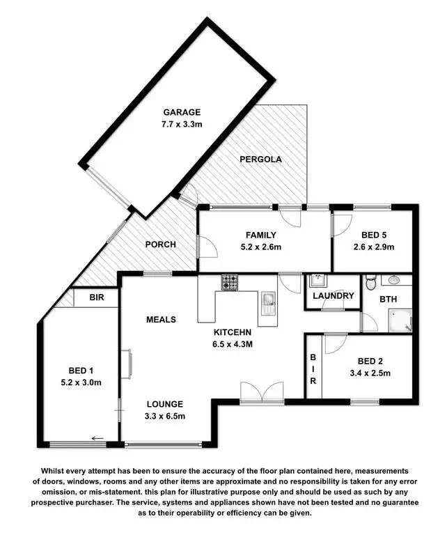 Floorplan of Homely house listing, 8 Elliot Street, Port Macdonnell SA 5291