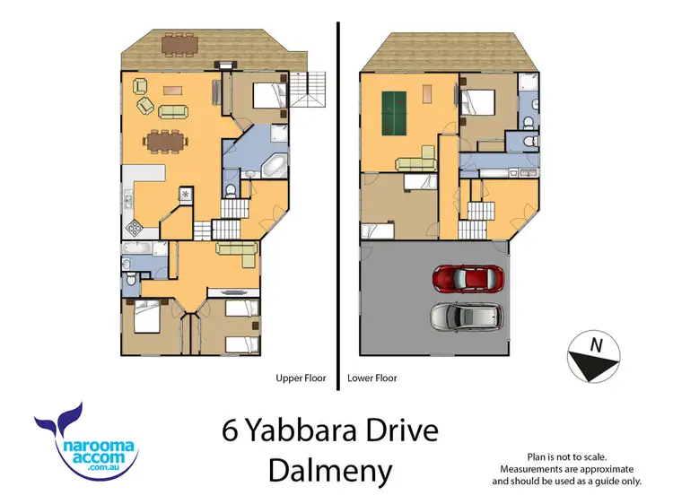 Floorplan of Homely house listing, 6 Yabbarra Drive, Dalmeny NSW 2546