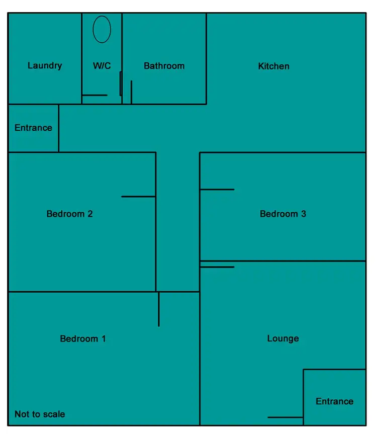 Floorplan of Homely house listing, 17 Roff Street, Ballarat East VIC 3350