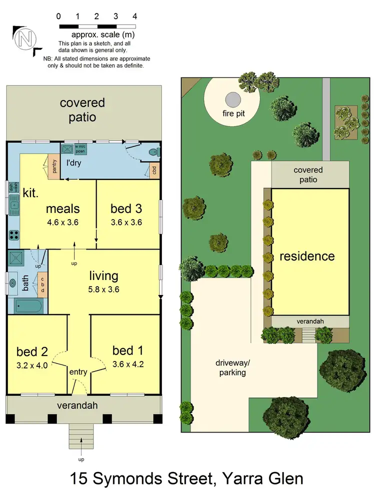 Floorplan of Homely house listing, 15 Symonds Street, Yarra Glen VIC 3775