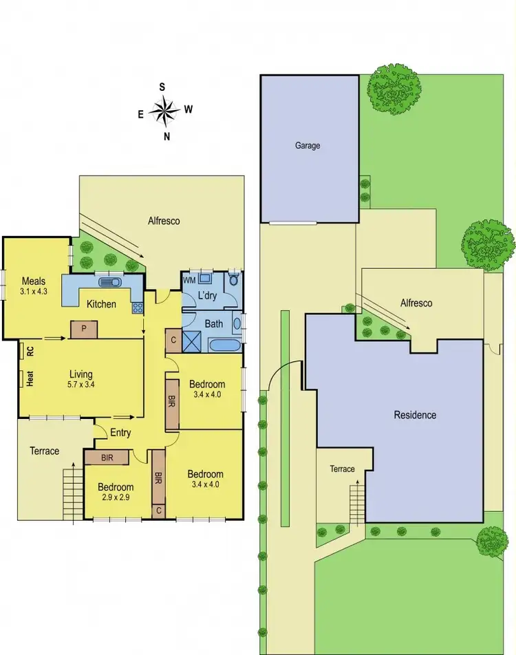 Floorplan of Homely house listing, 45 Edison Road, Bell Post Hill VIC 3215