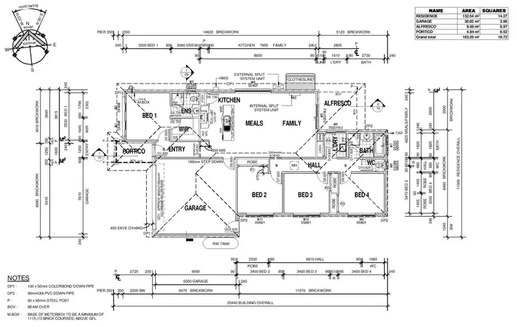 Floorplan of Homely house listing, 36 Hanrahan Street, Lavington NSW 2641