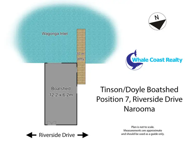 Floorplan of Homely land listing, Boatshed Riverside Drive, Narooma NSW 2546