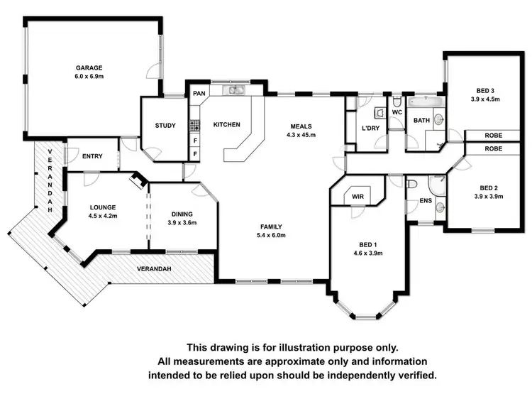 Floorplan of Homely house listing, 2 MAX YOUNG DRIVE, Mount Gambier SA 5290