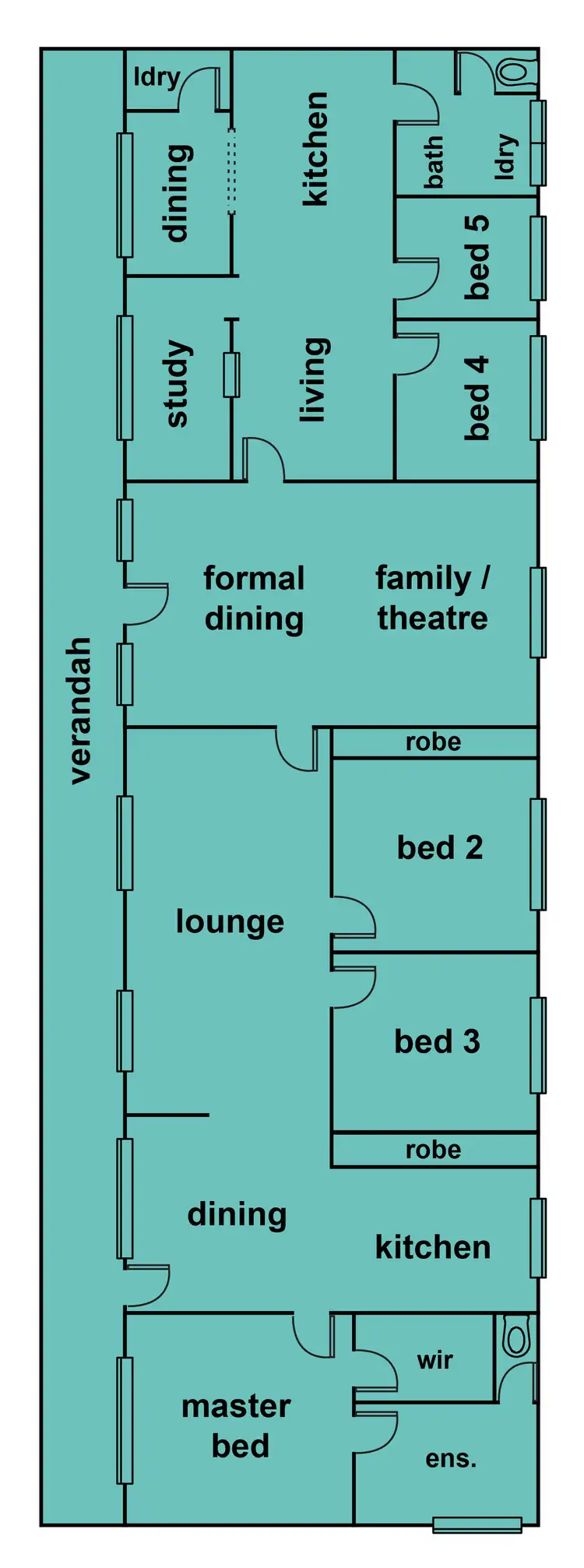 Floorplan of Homely rural property listing, 39 Spring Road, Corindhap VIC 3352