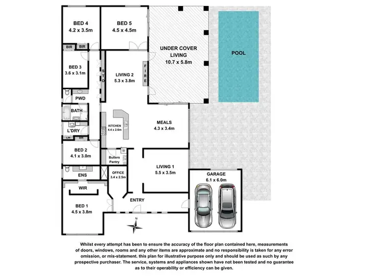 Floorplan of Homely house listing, 71 Albert Rd, Port Fairy VIC 3284