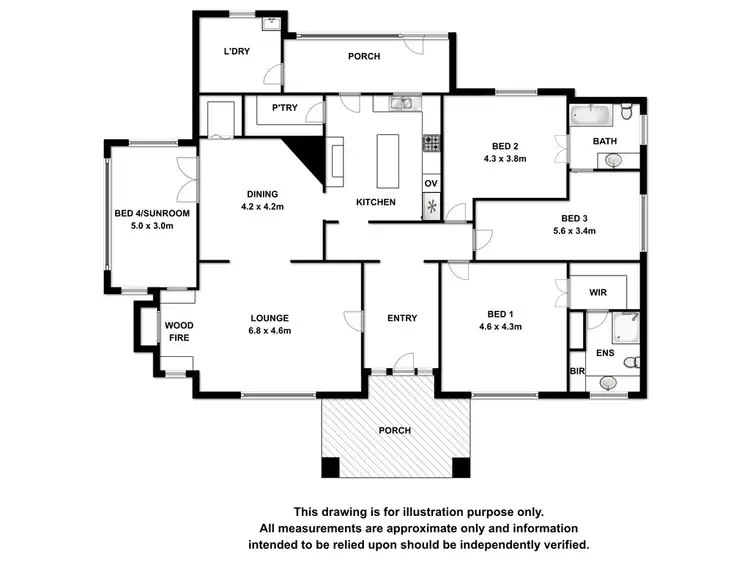 Floorplan of Homely house listing, 1 Adelaide Road, Millicent SA 5280