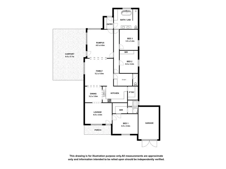 Floorplan of Homely house listing, 150 Mount Gambier rd, Millicent SA 5280