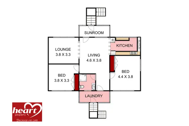 Floorplan of Homely house listing, 10 Newton Street, Seaspray VIC 3851