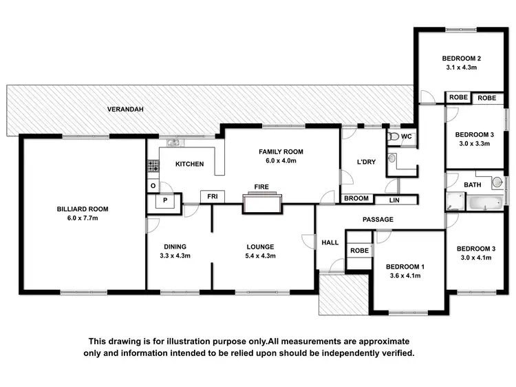 Floorplan of Homely house listing, 27 Matheson Road, Millicent SA 5280