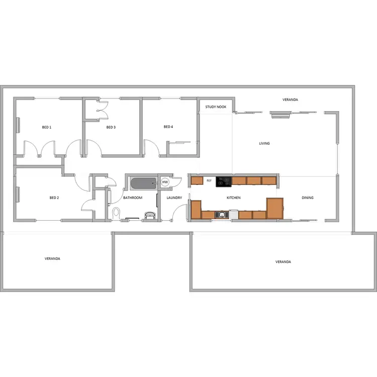 Floorplan of Homely house listing, 7-9 Quiberon Street, Karalee QLD 4306